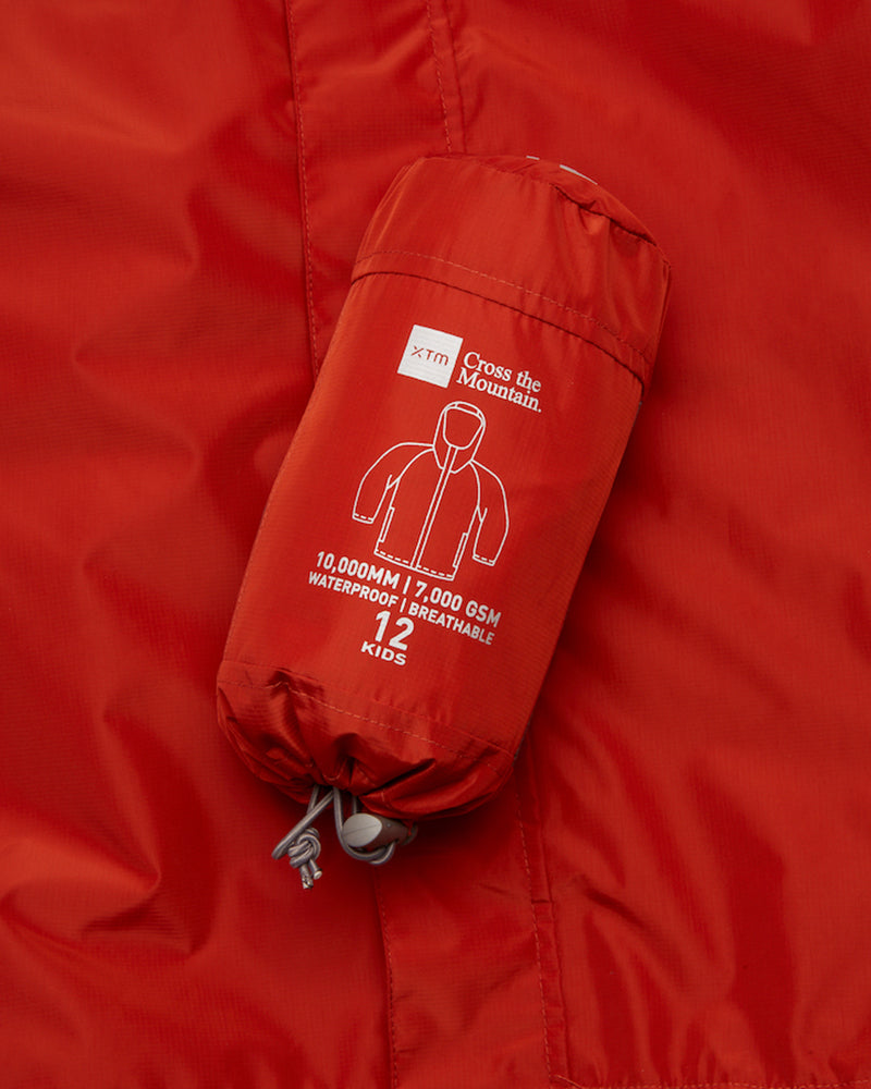 Stash 2L Kids Packable Rain Jacket